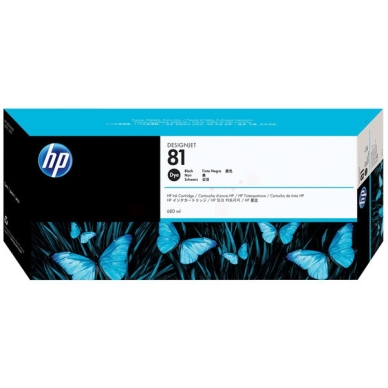 HP HP 81 Inktcartridge zwart, 680 ml C4930A Replace: N/A