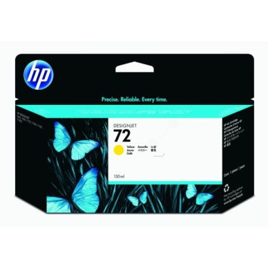 HP HP 72 Inktcartridge geel, 130 ml C9373A Replace: N/A