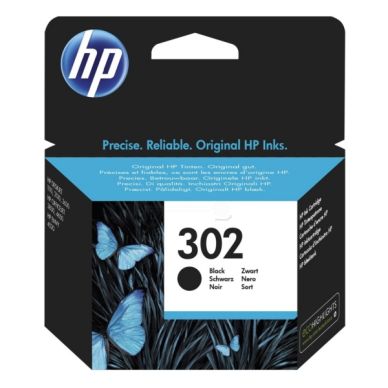 HP HP 302 Inktcartridge zwart, 190 pagina's F6U66AE Replace: F6U66AE