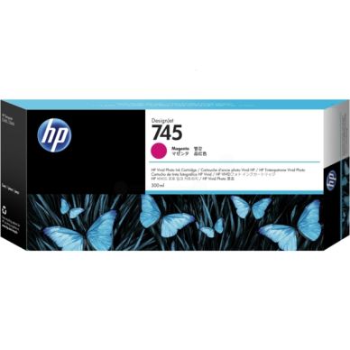 HP HP 745 Inktcartridge magenta F9K01A Replace: N/A