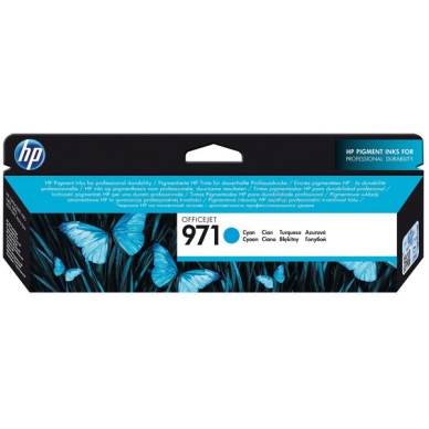 HP HP 971 Inktcartridge cyaan, 2500 pagina's CN622AE Replace: N/A