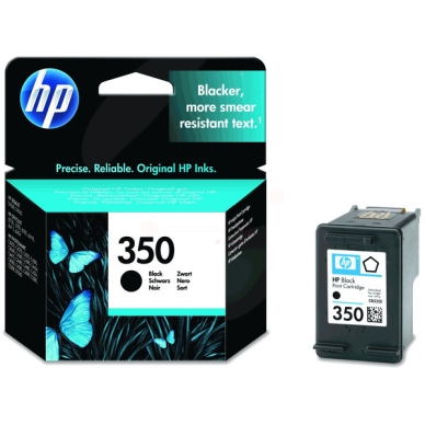 HP HP 350 Inktcartridge zwart, 200 pagina's CB335EE Replace: CB335EE
