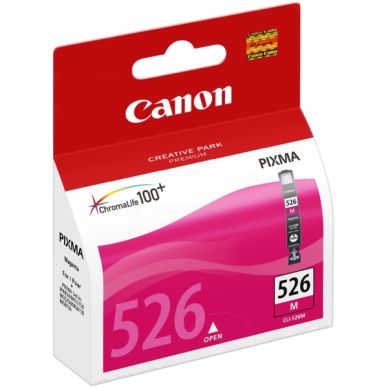 Canon Canon 526 M Inktcartridge magenta, 520 pagina's CLI-526M Replace: N/A
