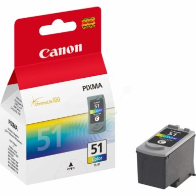 Canon Canon CL-51 Inktcartridge 3-kleuren, 21 ml CL-51 Replace: N/A