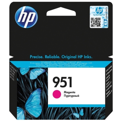 HP HP 951 Inktcartridge magenta, 700 pagina's CN051AE Replace: CN051AE