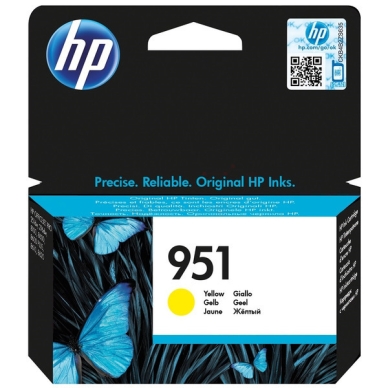 HP HP 951 Inktcartridge geel, 700 pagina's CN052AE Replace: CN052AE