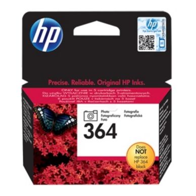 HP HP 364 Inktcartridge fotozwart, 130 pagina's CB317EE Replace: CB317EE