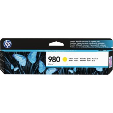 HP HP 980 Inktcartridge geel, 6600 pagina's D8J09A Replace: N/A