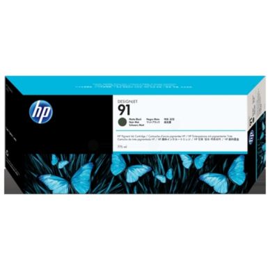 HP HP 91 Inktcartridge matzwart, 775 ml C9464A Replace: N/A