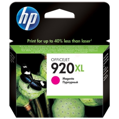HP HP 920XL Inktcartridge magenta, 700 pagina's CD973AE Replace: CD973AE