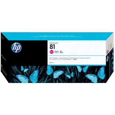 HP HP 81 Inktcartridge magenta, 680 ml C4932A Replace: N/A