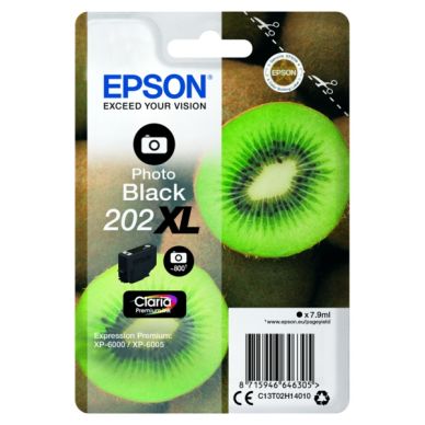 Epson Epson 202XL Inktcartridge fotozwart, 7,9 ml C13T02H14010 Replace: N/A