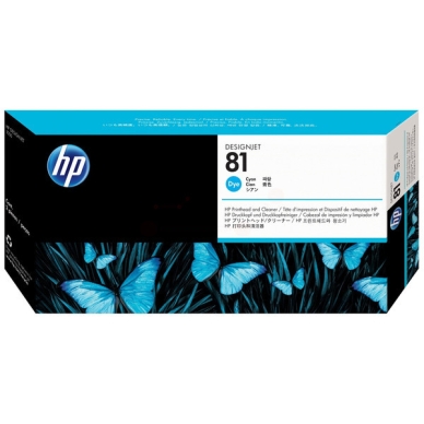HP HP 81 Printkop cyaan C4951A Replace: N/A
