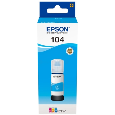 Epson EcoTank cyaan C13T00P240 Replace: N/A