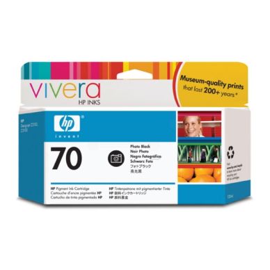 HP HP 70 Inktcartridge fotozwart, 130 ml C9449A Replace: N/A