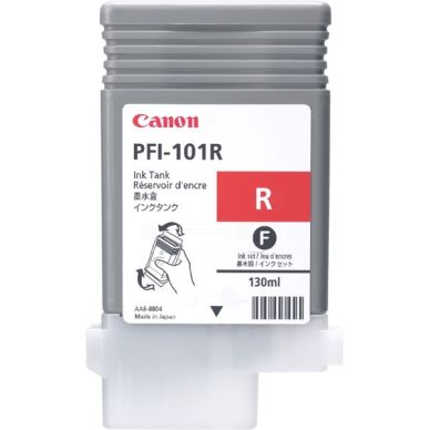 Canon Canon PFI-101 R Inktcartridge rood 0889B001 Replace: N/A