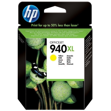 HP HP 940XL Inktcartridge geel, 1400 pagina's C4909AE Replace: C4909AE