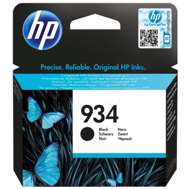 HP HP 934 Inktcartridge zwart, 400 pagina's C2P19AE Replace: N/A