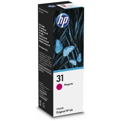 HP HP 31 Inktcartridge magenta 1VU27AE Replace: N/A