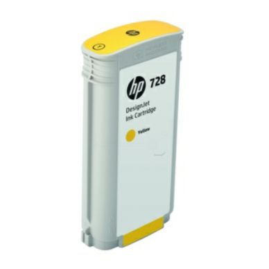 HP HP 728 Inktcartridge geel, 130 ml F9J65A Replace: N/A