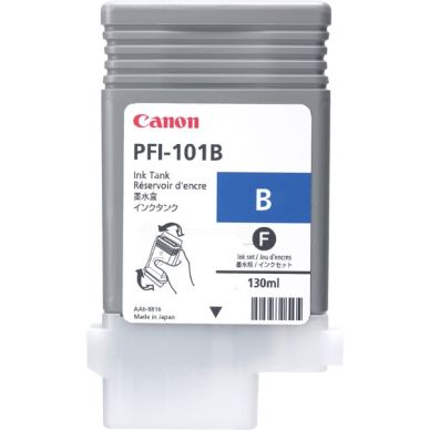 Canon Canon PFI-101 B Inktcartridge blauw 0891B001 Replace: N/A