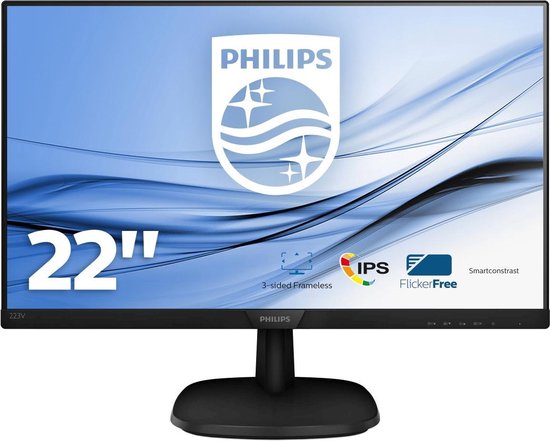 Philips V Line Full HD LCD-monitor 223V7QDSB/00