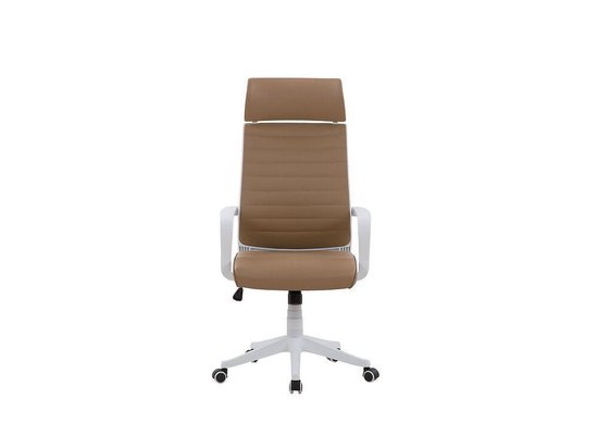 Beliani Leader Bureaustoel Polyester 63 X 63 Cm - Bruin