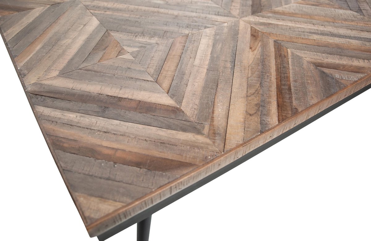 BePureHome Rhombic Eettafel 220 x 90 cm - Bruin
