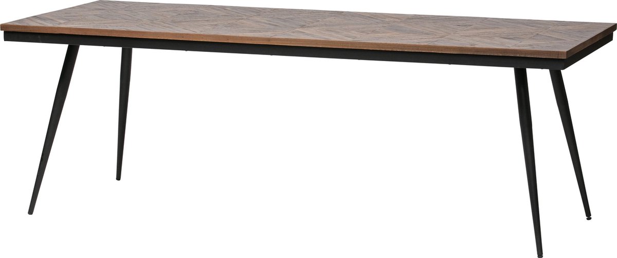 BePureHome Rhombic Eettafel 220 x 90 cm - Bruin