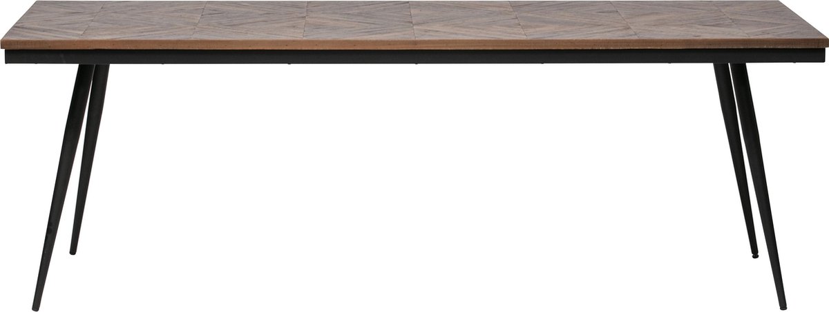 BePureHome Rhombic Eettafel 220 x 90 cm - Bruin