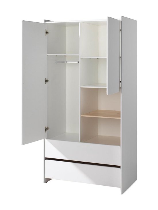 Vipack Kiddy Kledingkast - Wit