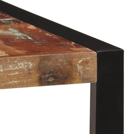 Vidaxl Eettafel 160x80x75 Cm Massief Gerecycled Hout - Bruin