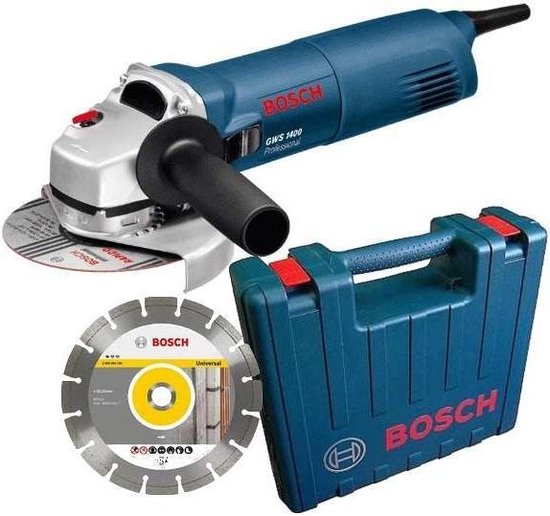 Bosch GWS 1400 + koffer