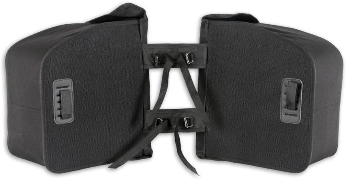 Lynx Dubbele Fietstas 35 Liter - Zwart