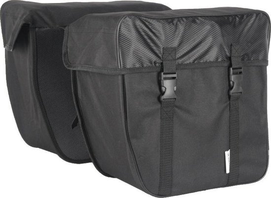 Lynx Dubbele Fietstas 35 Liter - Zwart