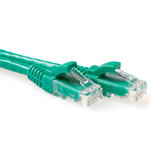 ACT IB2707 U/UTP CAT6A Patchkabel Snagless - 7 meter - Groen