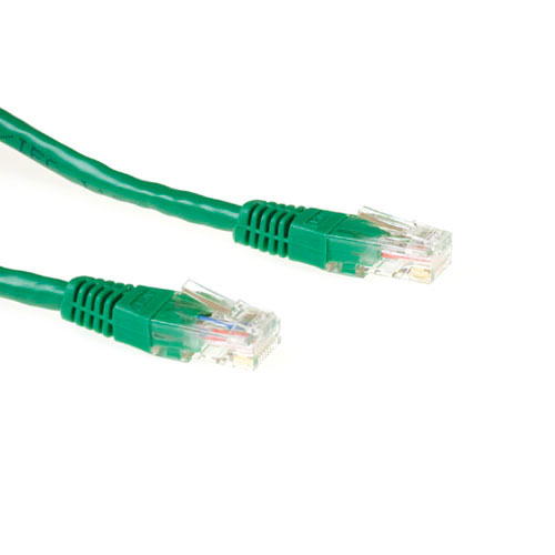 ACT IB3920 U/UTP CAT6A Patchkabel - 20 meter - Groen