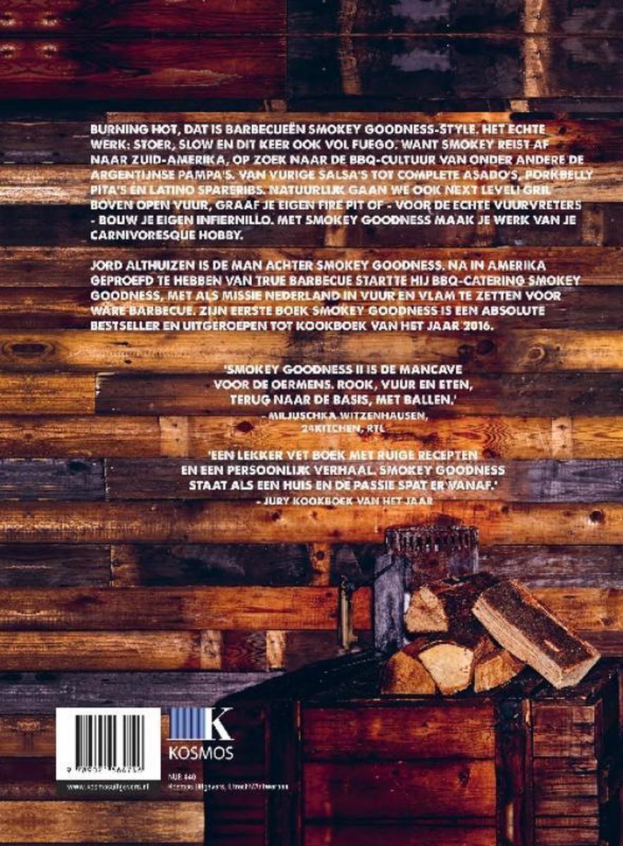 Kosmos Uitgevers Smokey Goodness 2 - Het Next Level Barbecueboek