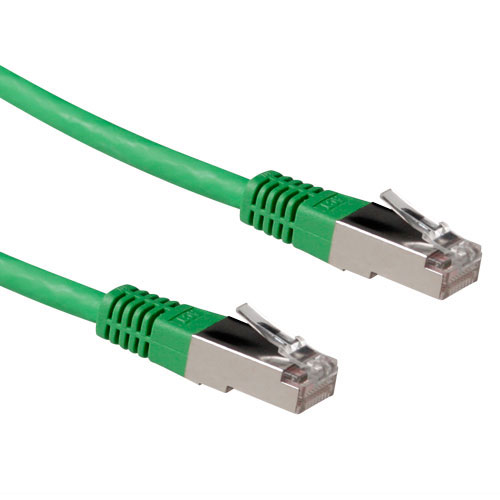 ACT IB7401 LSZH SFTP CAT6A Patchkabel - 1 meter - Groen