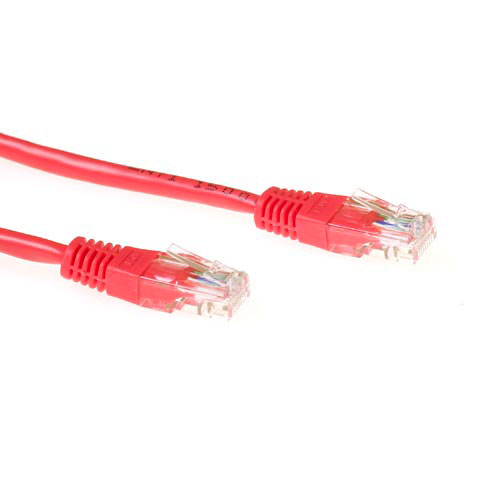 ACT IB8507 U/UTP CAT6 Patchkabel - 7 meter - Rood