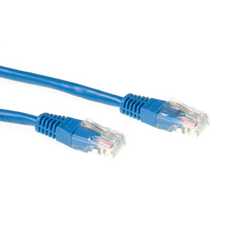 ACT IB8615 U/UTP CAT6 Patchkabel - 15 meter - Blauw