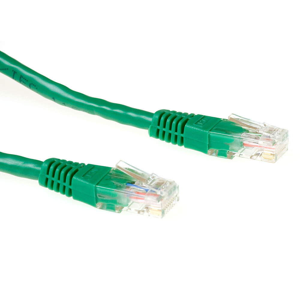 ACT IB8751 U/UTP CAT6 Patchkabel - 1,5 meter - Groen