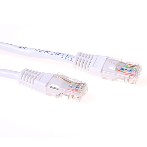 ACT IB9403 U/UTP CAT6 Patchkabel - 3 meter - Wit