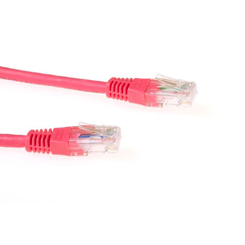 ACT IB9505 LSZH U/UTP CAT6 Patchkabel - 5 meter - Rood