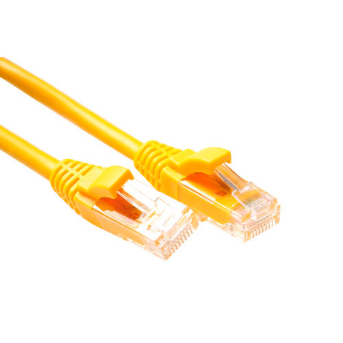 ACT IK8800 U/UTP CAT6 Patchkabel -50 cm - Geel