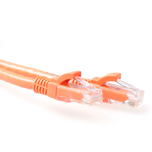 ACT IB2120 U/UTP CAT6A Patchkabel Snagless - 20 meter - Oranje