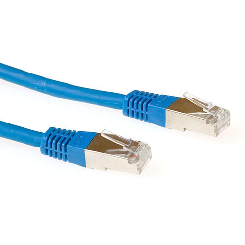 ACT IB5351 LSZH SFTP CAT6A Patchkabel - 1,5 meter - Blauw