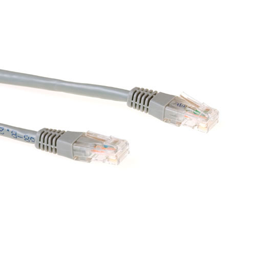 Ewent IM8002 U/UTP CAT6 Patchkabel - 2 meter - Grijs