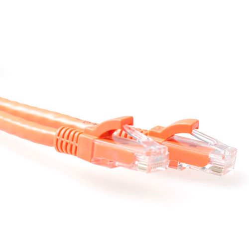 ACT IS1515 U/UTP CAT6 Patchkabel Snagless - 15 meter - Oranje