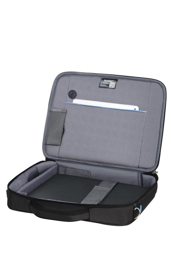 Samsonite 123665-1041 Vectura EVO Schoudertas - 15.6 inch - - Zwart